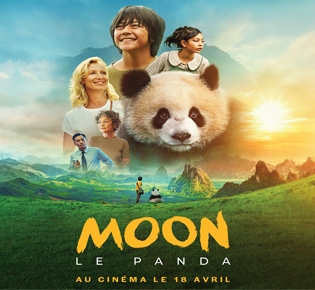 Laissez-passer familial pour voir Moon le panda au cinéma!