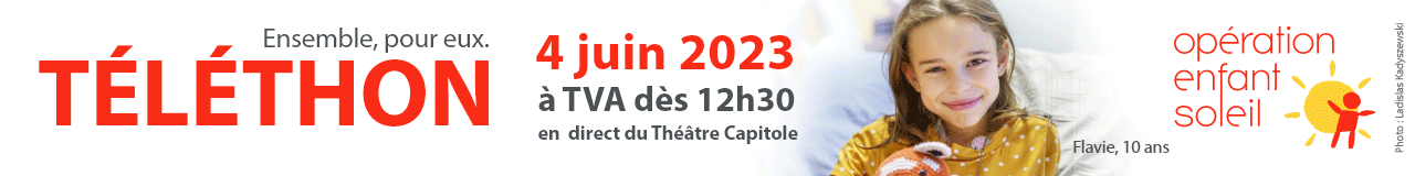 Opération Enfant Soleil 6 mai au 6 juin 2023